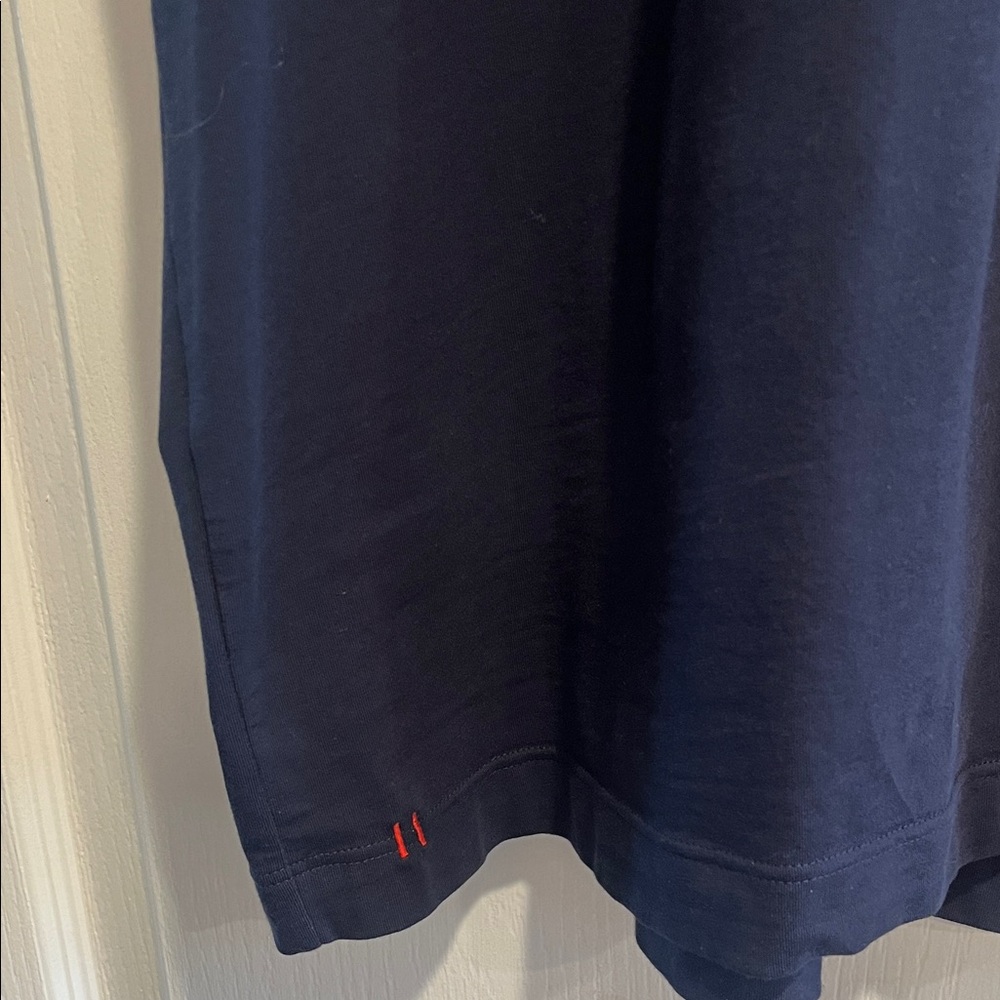 HUGO Dark Blue Short Sleeve Tee - Picture 3 of 4